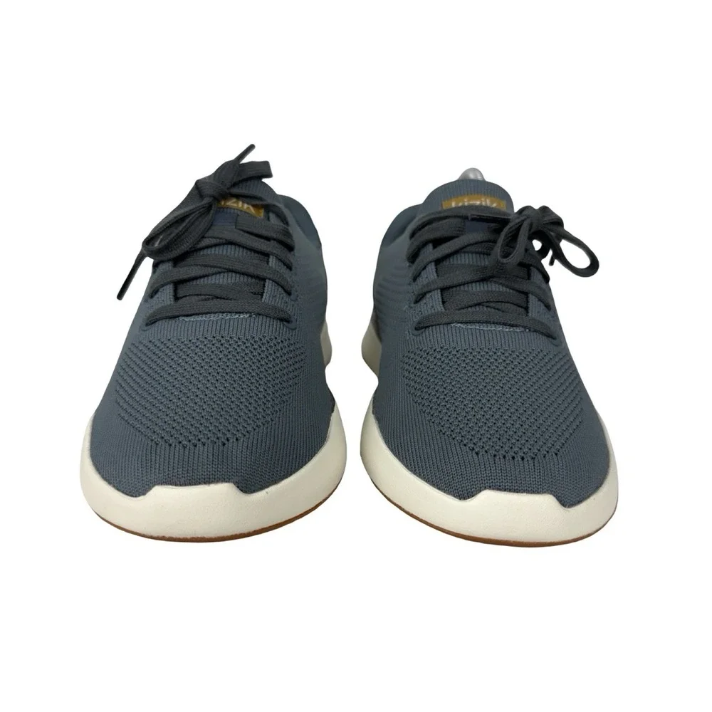 Kizik Lima HandsFree Sneakers Mens 7 Womens 8.5 Comfort Casual Knit Gray EUC